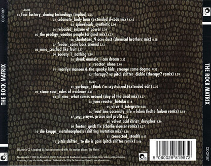 The Rock Matrix - 2xCD - NUEVO / PRECINTADO - NEW / SEALED.