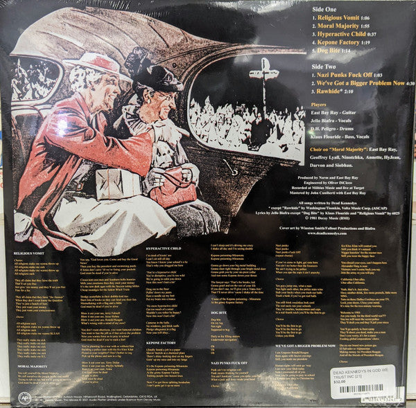 Dead Kennedys – In God We Trust, Inc. - 12", 45 RPM, EP, Reissue - 2021 - Audio Platter – PLATE060LP