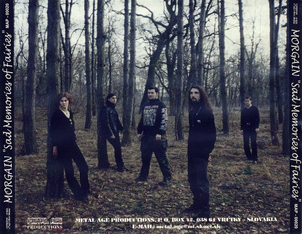 Morgain – Sad Memories Of Fairies - CD - 2000 - Metal Age Productions – MAP 0020 - Muy Buen Estado / Very Good Condition (VG+ / M-)
