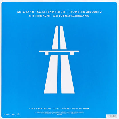 Kraftwerk – Autobahn - LP - Blue Translucent - Kling Klang – 50999 9 66014 1 9, Parlophone – 5099996601419 - NEW / SEALED.