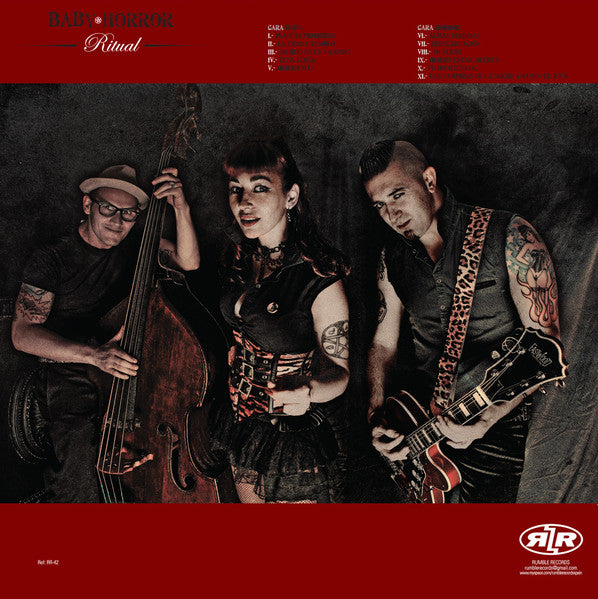 Baby Horror – Ritual - LP - No Poster - 2009 - Rumble Records – RR-42 - New unplayed but not sealed.