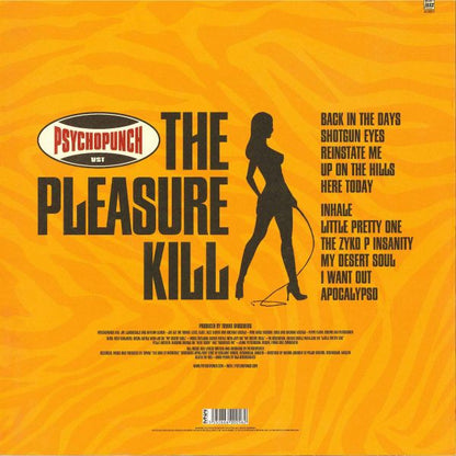 Psychopunch – The Pleasure Kill - LP - Naranja / Orange - 2002 - White Jazz Records – Jazz056LP - Nuevo sin usar pero no precintado / New and unplayed but not sealed.