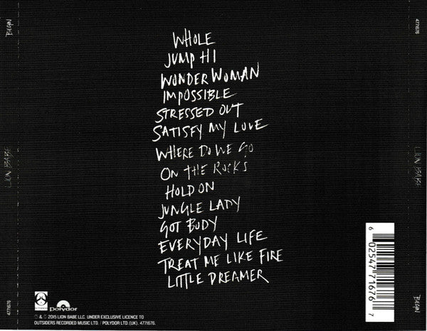 Lion Babe – Begin - CD - Nuevo sin usar pero no precintado / New and unplayed but not sealed.