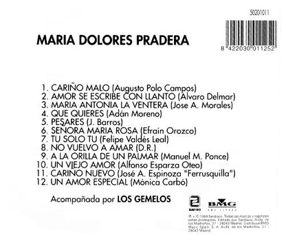 Maria Dolores Pradera Accompanied By Los Gemelos – Maria Dolores Pradera Accompanied By Los Gemelos - CD - NEW - SEALED.