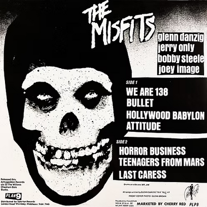 MISFITS LP Beware (180 Gram Heavyweight Vinyl)