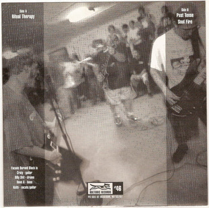 Facade Burned Black – Who Will Save The Unwanted - 7" - 1997 - Rhetoric Records – #46 - Vinyl Near Mint / Cover Near Mint (M-/M-).