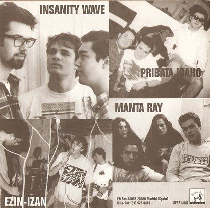Ezin Izan / Manta Ray / Insanity Wave / Pribata Idaho – El Papa - Subterfuge Vol. 8 - 7" - 1994 - Subterfuge Records – 21-041 - Like New / Like New (M- / M-)