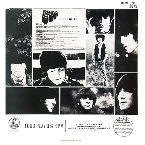 BEATLES LP Rubber Soul (UK Reissue)