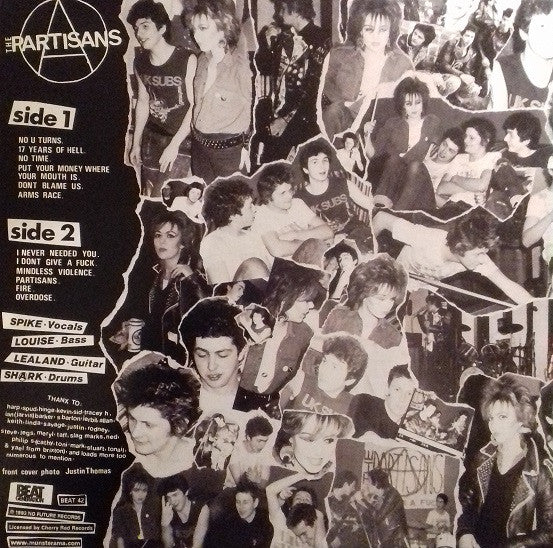 The Partisans - The Partisans (LP, Album, RE, 180)