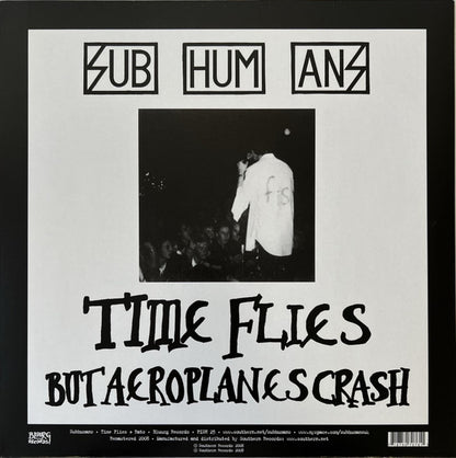 Subhumans – Time Flies + Rats - LP - 2008 - NEW - SEALED.