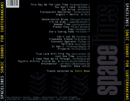 Spacelines . Sonic Sounds For Subterraneans - CD - Munster Records – mr cd 260 - NEW – SEALED.