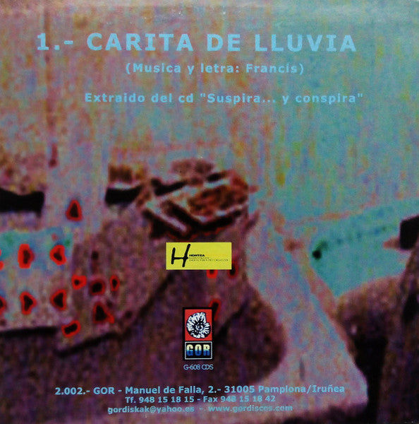 Doctor Deseo – Carita De Lluvia - CD, Single, Promo, Cardboard Sleeve - 2002 - GOR – G-608CDS - CD Very Good Plus (VG+) / Sleeve Very Good Plus (VG+)