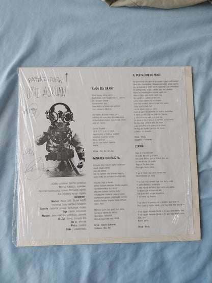 Inoren Ero Ni – Il Cercatore Di Perle - 12" - Signed and Dedicated on the Back Cover. See Photos - 2019 - Bidehuts ‎– bH050 - Like New (M- / M-)