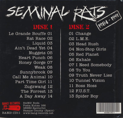 Seminal Rats - The Essential Seminal Rats 1984-1991 (2xCD, Comp)