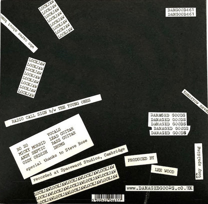Lockjaw - Radio Call Sign b/w The Young Ones (7", Single, RE, Blanco / White)