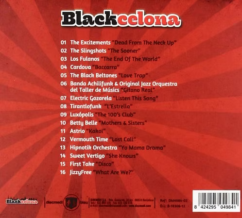 Blackcelona - A Collection Of Soul & Funk Music From The City Of Barcelaona - CD - NUEVO - PRECINTADO / NEW – SEALED.