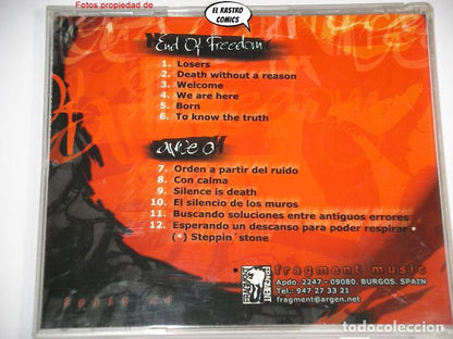 End Of Freedom / Anne O – Split CD - NEW - SEALED.