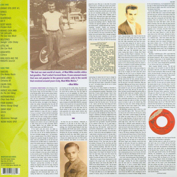 Mad Mike Monsters Volume 1 - A Tribute To Mad Mike Metrovich - LP - 2008 - Norton Records – ED-338 - Nuevo sin usar pero no precintado / New and unplayed but not sealed.