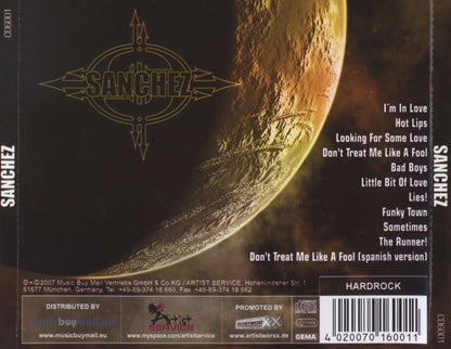 Sanchez – Sanchez - CD - New and unplayed but not sealed.