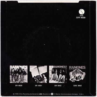 Ramones – She's The One b/w I Wanna Be Sedated - 7" - 1978 - Sire – SIR 4009 - Vinilo Como Nuevo / Portada Muy Buen Estado (M-/VG+)