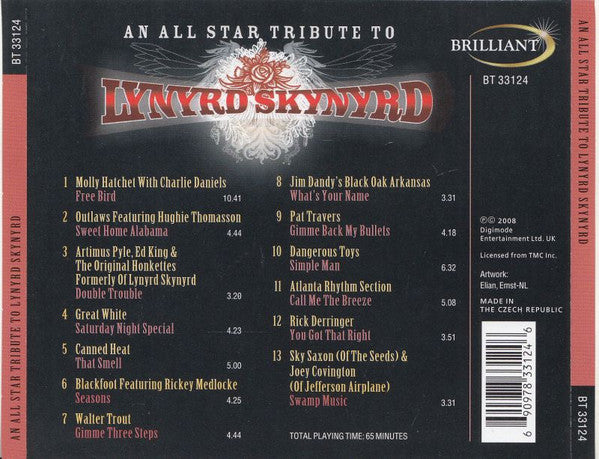 An All Star Tribute To Lynyrd Skynyrd - CD - Nuevo sin usar pero no precintado / New and unplayed but not sealed.