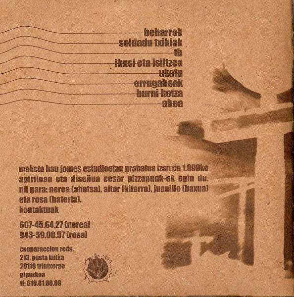 Nil – Nil - CD - Cardboard Sleeve - Like New (M- / M-)