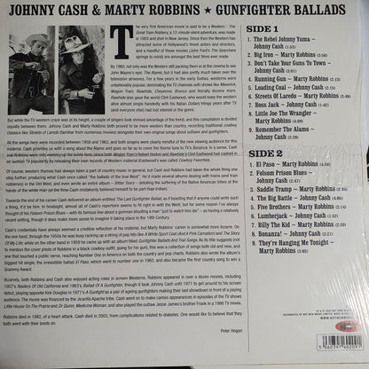 Johnny Cash & Marty Robbins – Gunfighter Ballads & More - LP - 2021 - Not Now Music – CATLP209 - NUEVO - PRECINTADO / NEW – SEALED.