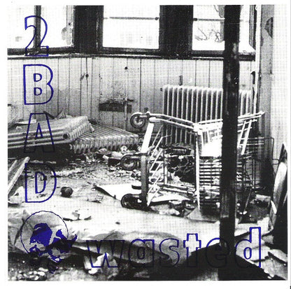 Happy Ever After / 2 Bad – Lexicon Devil / Wasted - 7" - Blue - Sticker on Front Cover - 1989 - X-Mist Records – XM - 016 - Very Good Condition (M / VG+)
