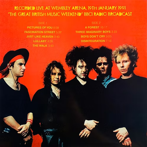 THE CURE LP Everything Is Red, Lost My Head (Grey Marbled Coloured Vinyl)