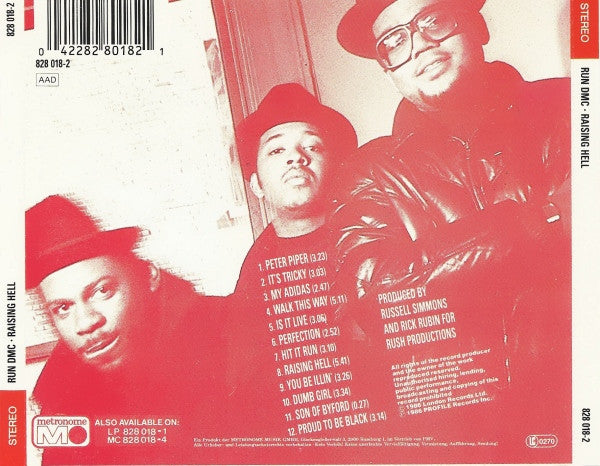 Run-DMC – Raising Hell - CD - Like New (M- / M-)