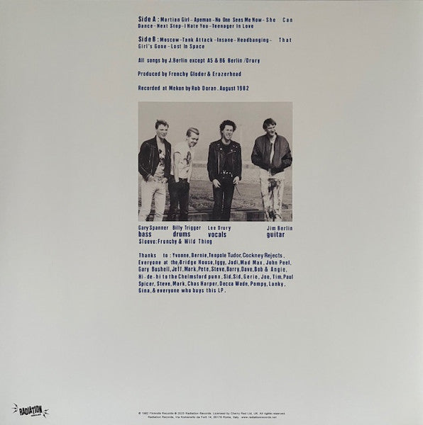 Erazerhead - The Rumble Of The East (LP, Album, RSD, Ltd, RE, Blue)