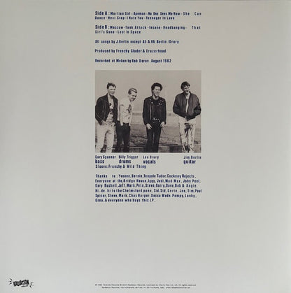 Erazerhead - The Rumble Of The East (LP, Album, RSD, Ltd, RE, Blue)
