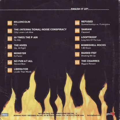 Burning Heart Records Promo Sampler - CD - Very Good Condition (VG+ / VG+)