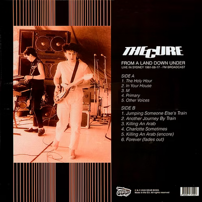 THE CURE LP From A Land Down Under (Splatter Pink Coloured Vinyl) 300 Copies