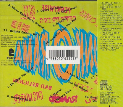 Punk-O-Rama - CD - Edición Japonesa / Japanese Release. Con OBI / With OBI - Nuevo sin usar pero no precintado / New unplayed but not sealed.