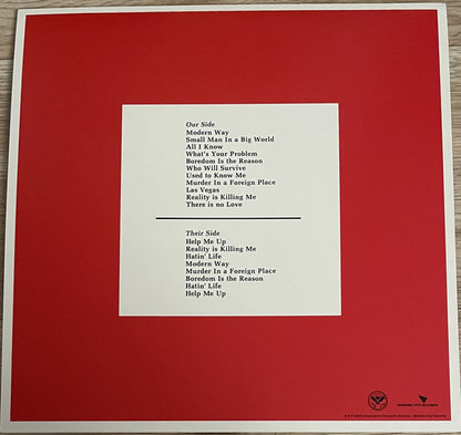 M.I.A - Murder In A Foreign Place (LP, Album, RE, Red with black shadows)