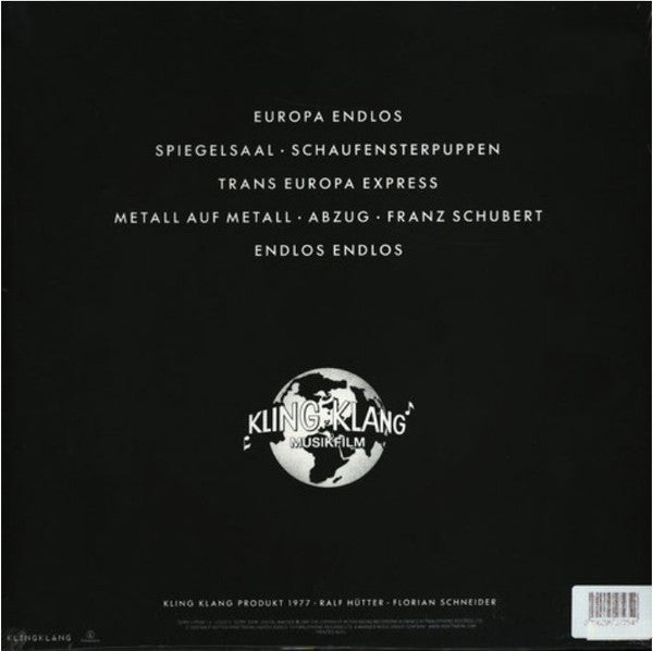Kraftwerk – Trans Europa Express - LP - 180 gr- CLEAR - Kling Klang – 5099969958816, Parlophone – 50999 6 99588 1 6 - NUEVO / PRECINTADO - NEW / SEALED.
