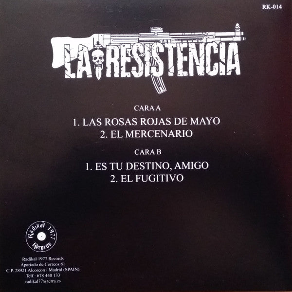 La Resistencia - El Primer Ataque De La Resistencia (7", Ltd)