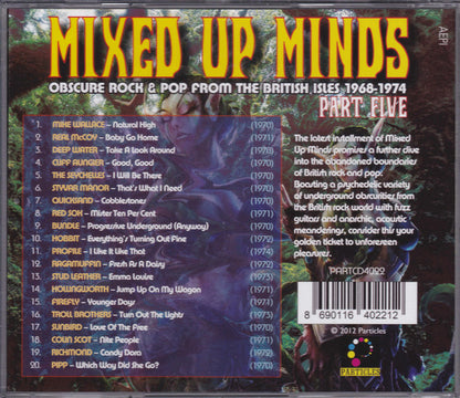 Mixed Up Minds Part Five (Obscure Rock & Pop From The British Isles 1970-1974) - CD - NEW / SEALED.
