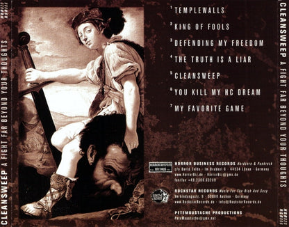 Cleansweep – A Fight Far Beyond Your Thoughts - CD - CD Like New / Cover Like New (M-/M-)