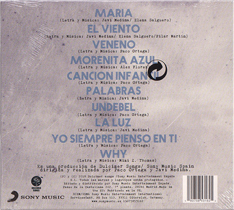 Elena Salguero – Elena Salguero - CD - Digipak - NEW - SEALED.