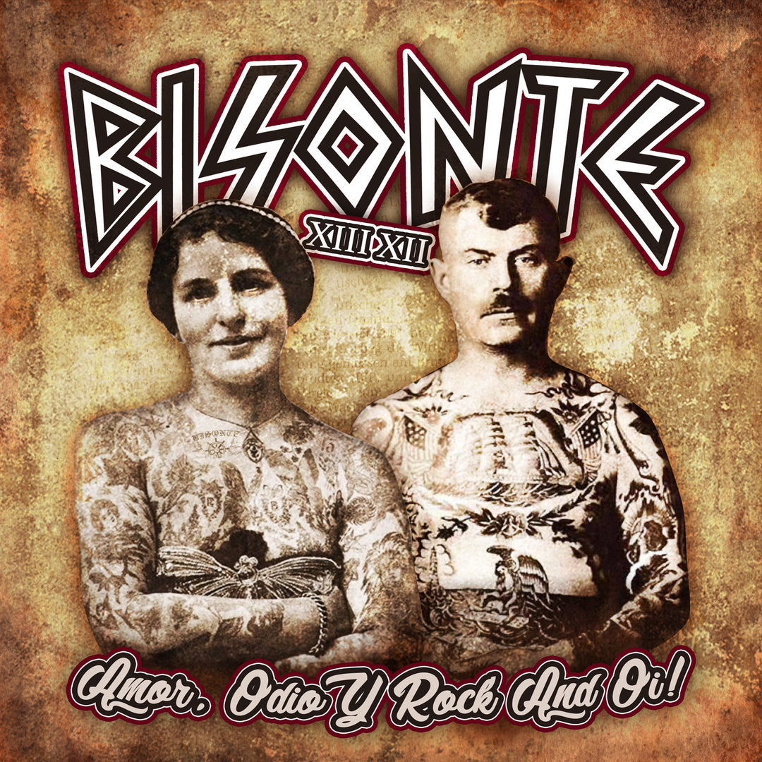 Bisonte Xiii Xii - Amor, Odio Y Rock And Oi! - LP - Color