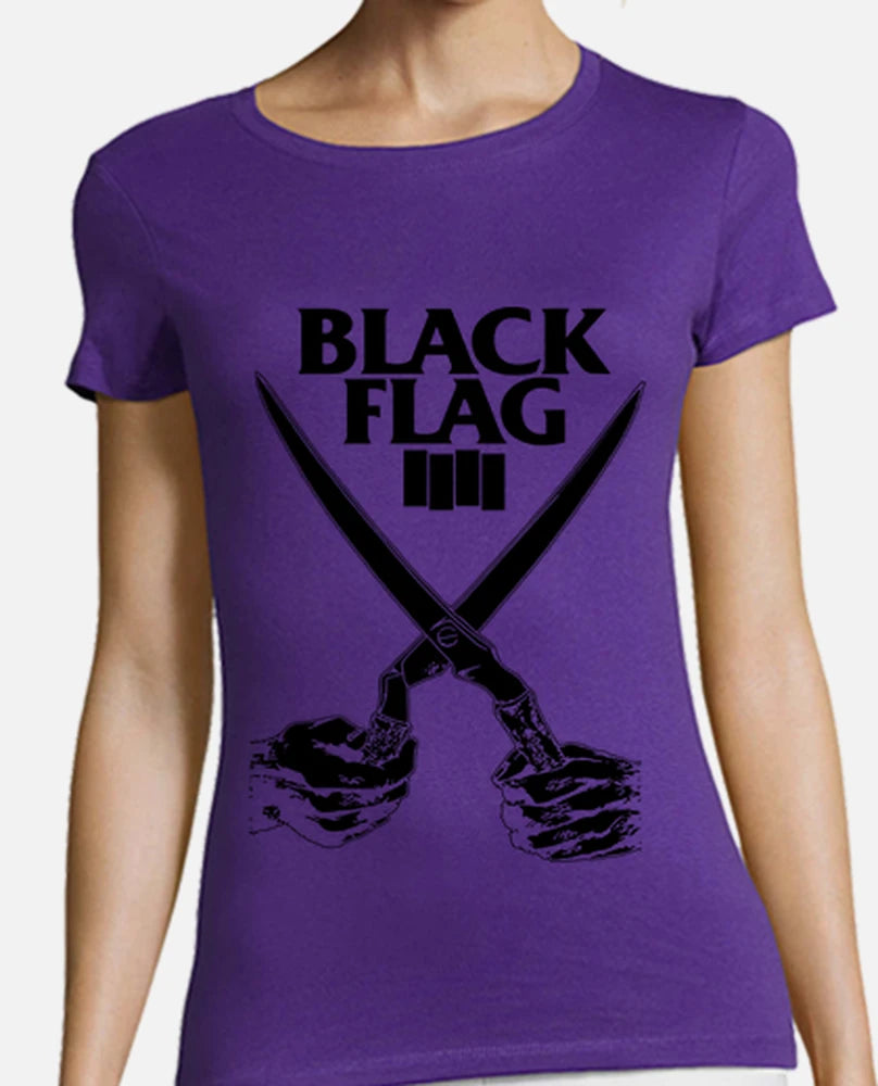 Black Flag - Camiseta Chica / Girl T-Shirt