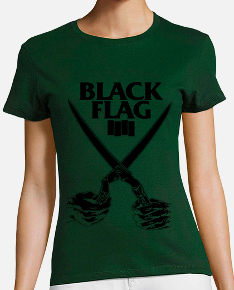 Black Flag - Camiseta Chica / Girl T-Shirt