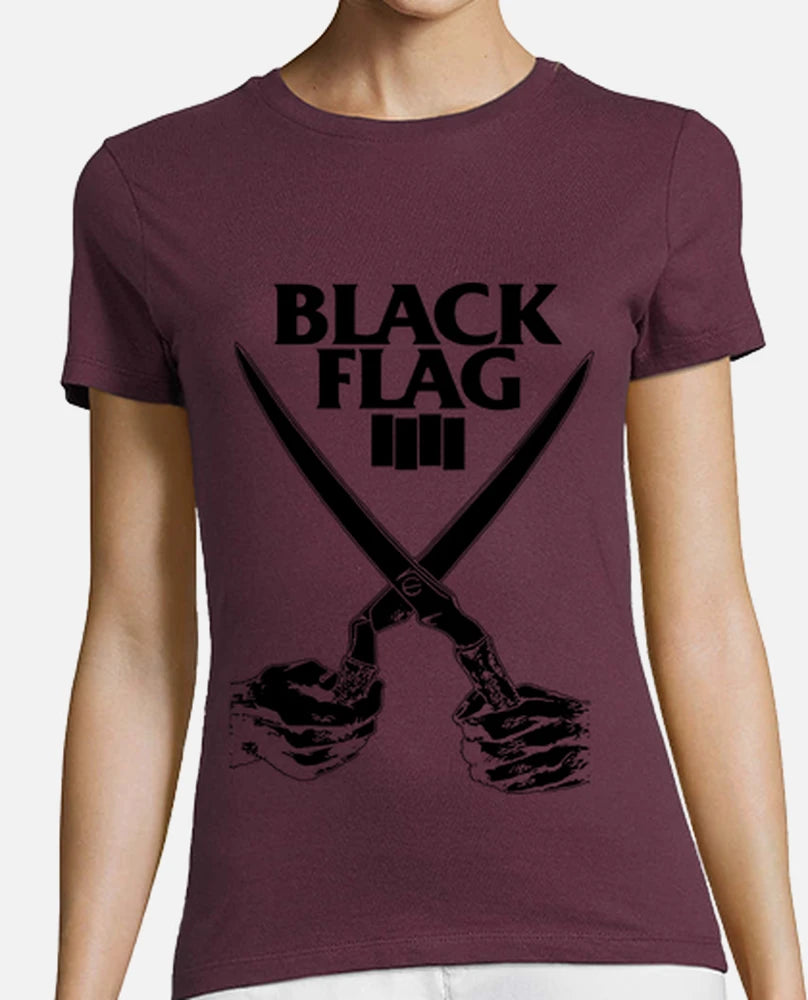 Black Flag - Camiseta Chica / Girl T-Shirt
