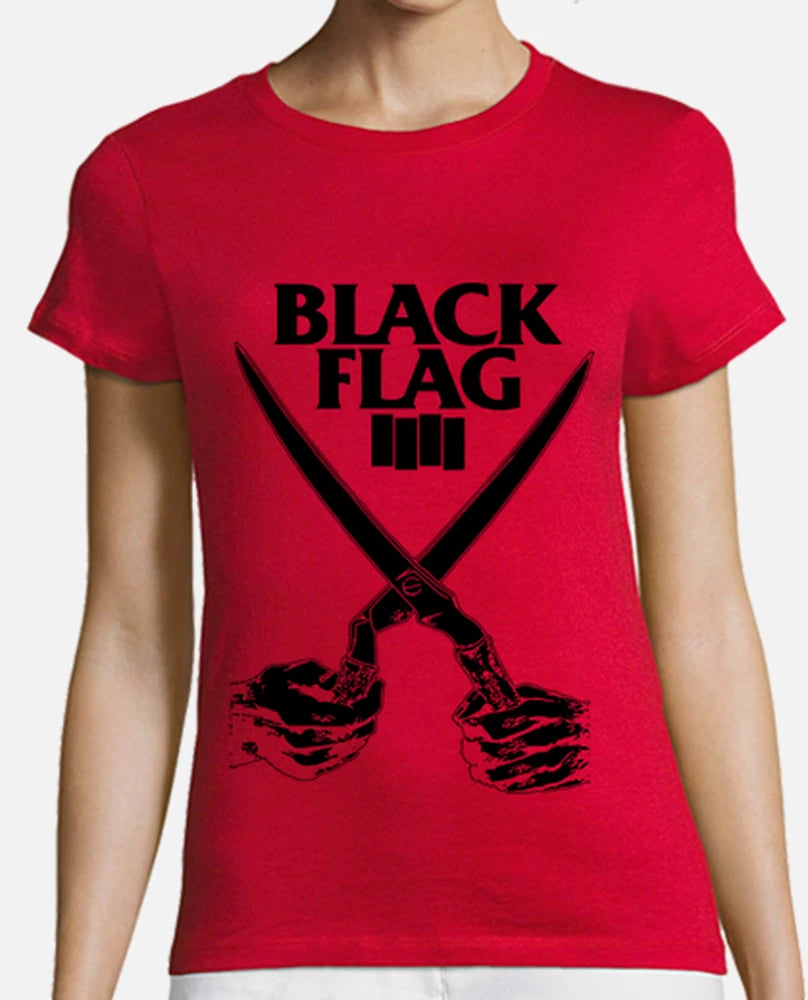 Black Flag - Camiseta Chica / Girl T-Shirt