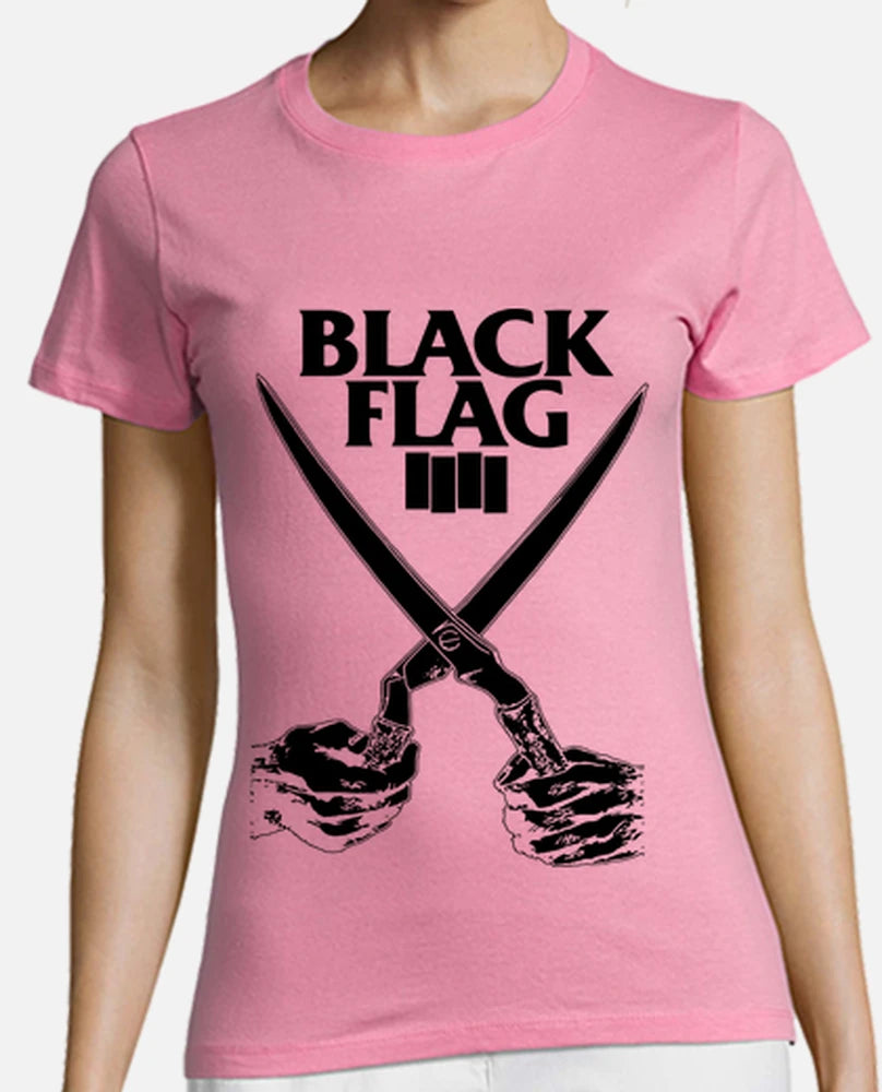 Black Flag - Camiseta Chica / Girl T-Shirt