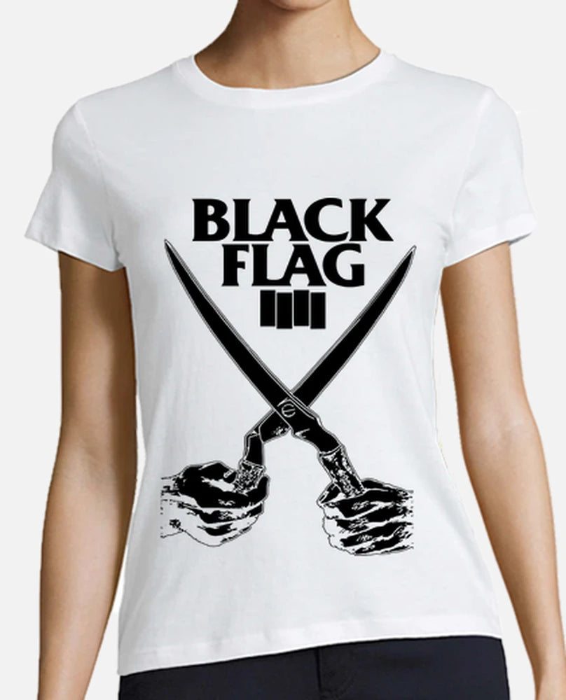 Black Flag - Camiseta Chica / Girl T-Shirt
