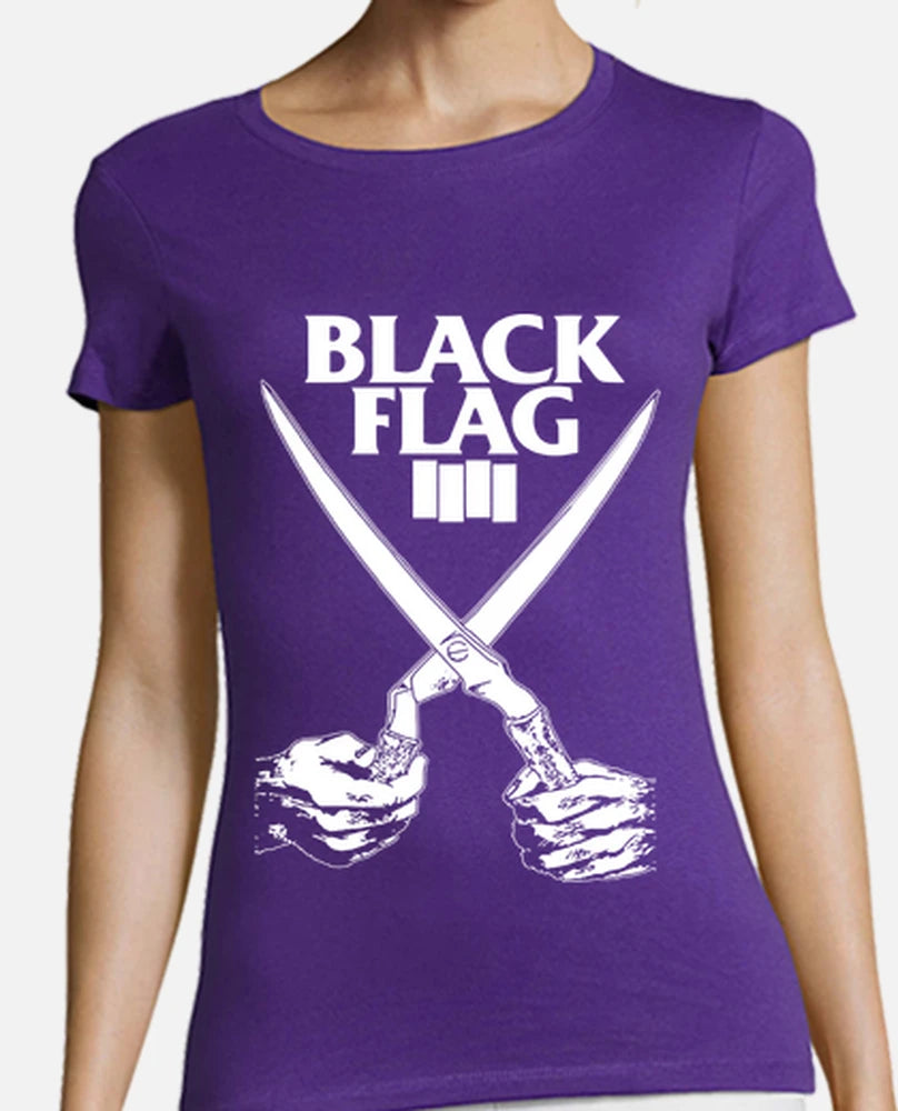 Black Flag - Camiseta Chica / Girl T-Shirt