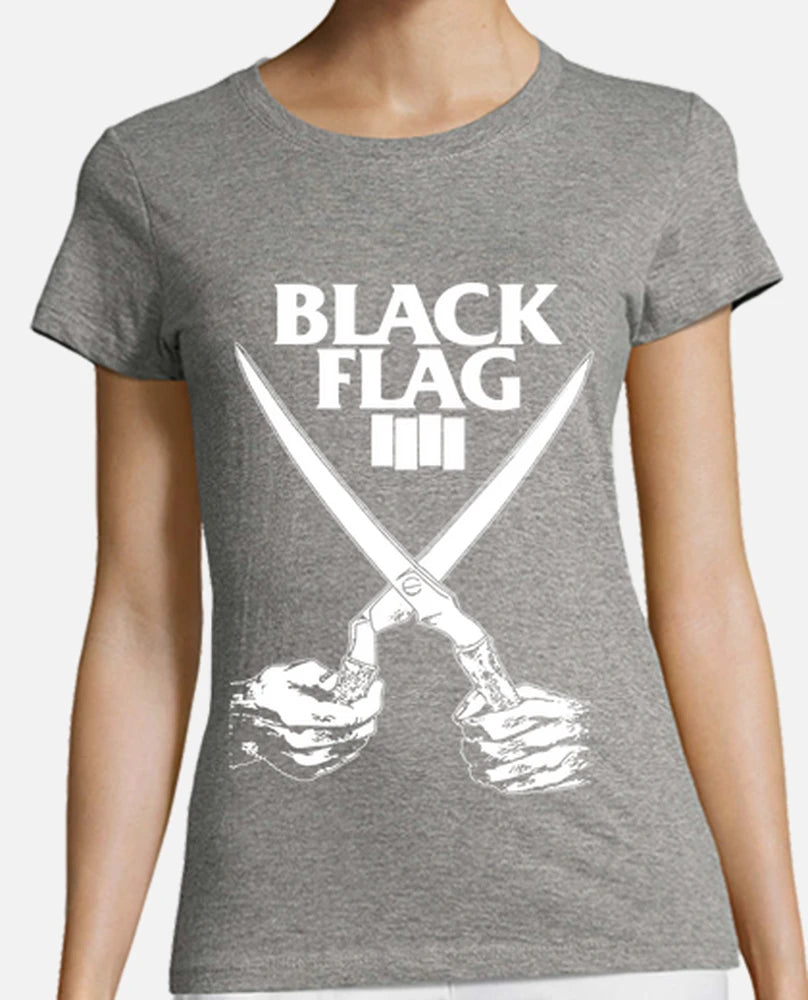 Black Flag - Camiseta Chica / Girl T-Shirt